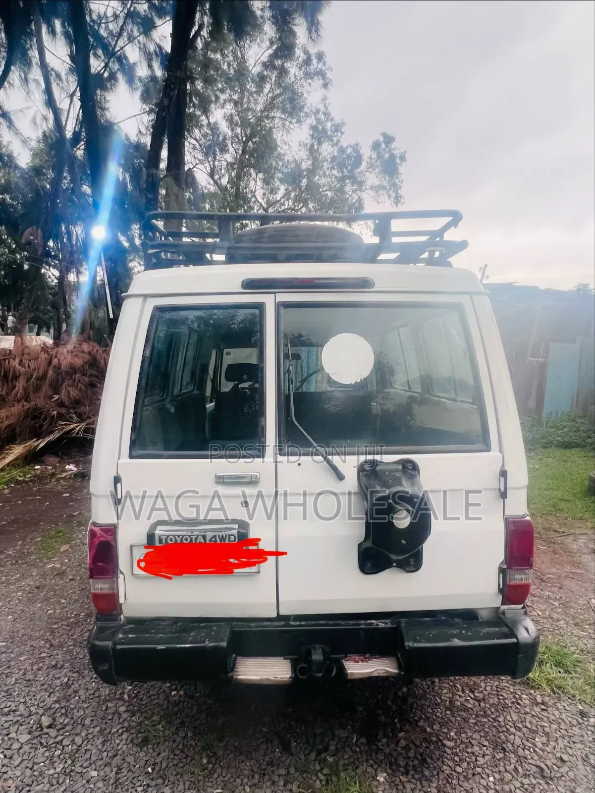 Toyota Land Cruiser 2003 White