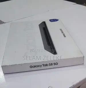New Samsung Galaxy Tab S8 256 GB Black