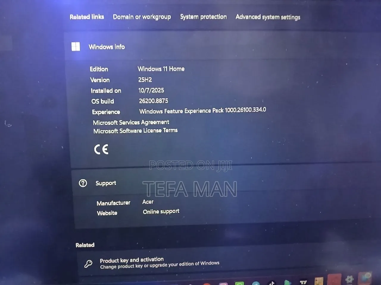 New Laptop Acer Aspire Go 15 16GB AMD Ryzen 5 SSD 1T