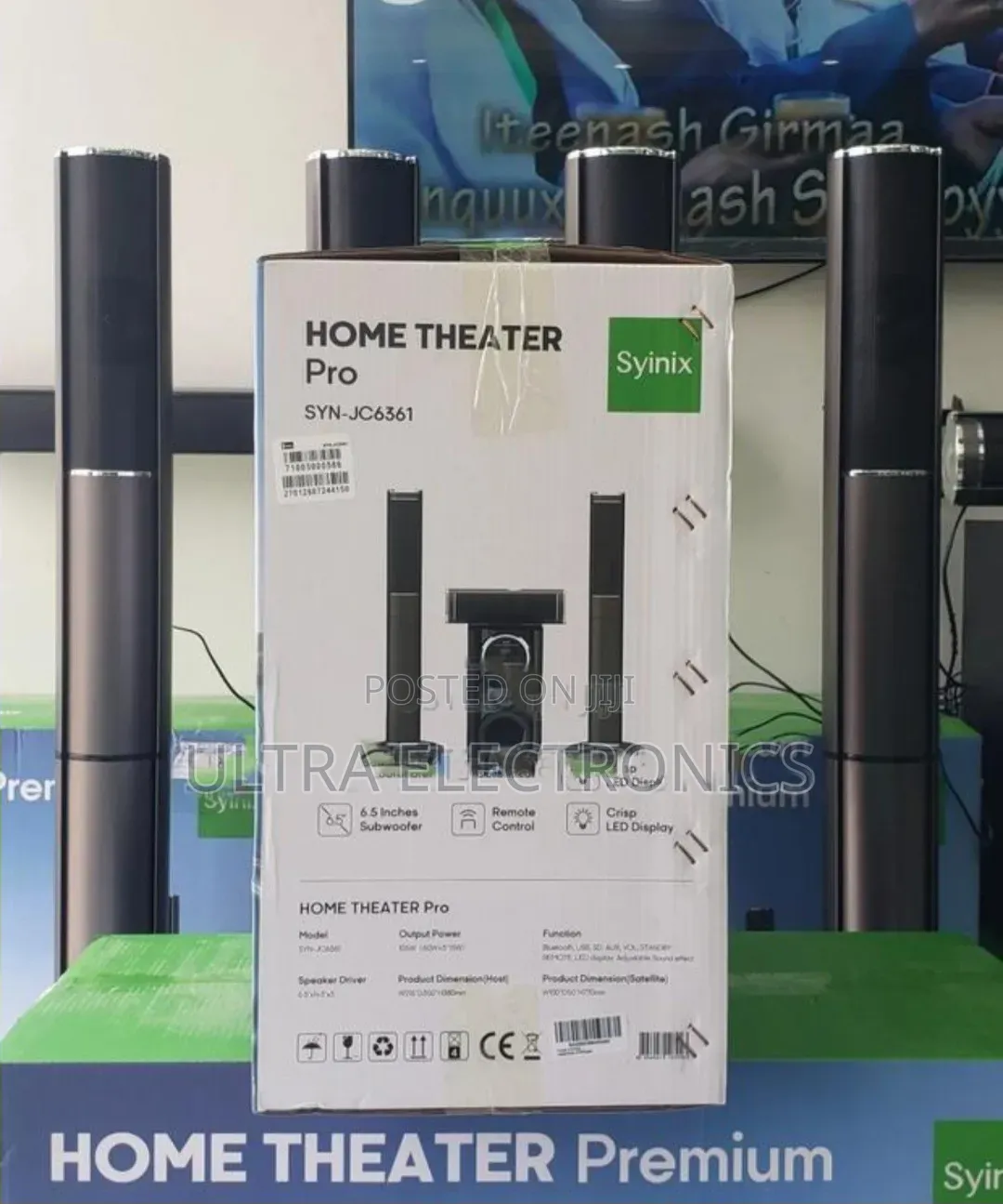 Syinix Home Theater Pro – Syn-Jc631 Powerful Sound • Deep Bass