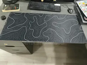 90x40x0.2 CM XXL Topography Themed Gaming Mouse Pad - Desk Mat