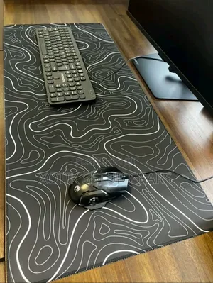 90x40x0.2 CM XXL Topography Themed Gaming Mouse Pad - Desk Mat