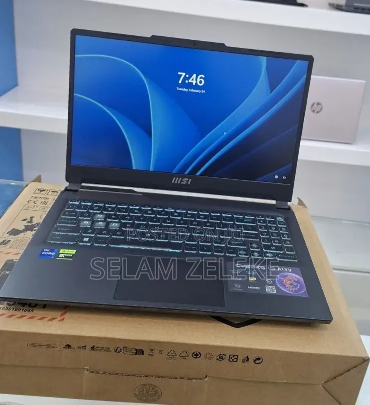 New Laptop MSI Cyborg 15 16GB Intel Core i7 SSD 1T