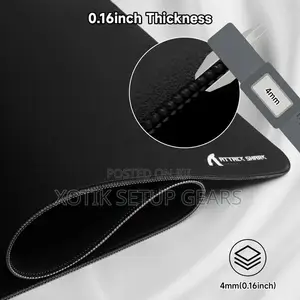 Attack Shark Cm02 Pro Esport Gaming Mousepad (900x400x4 Mm)