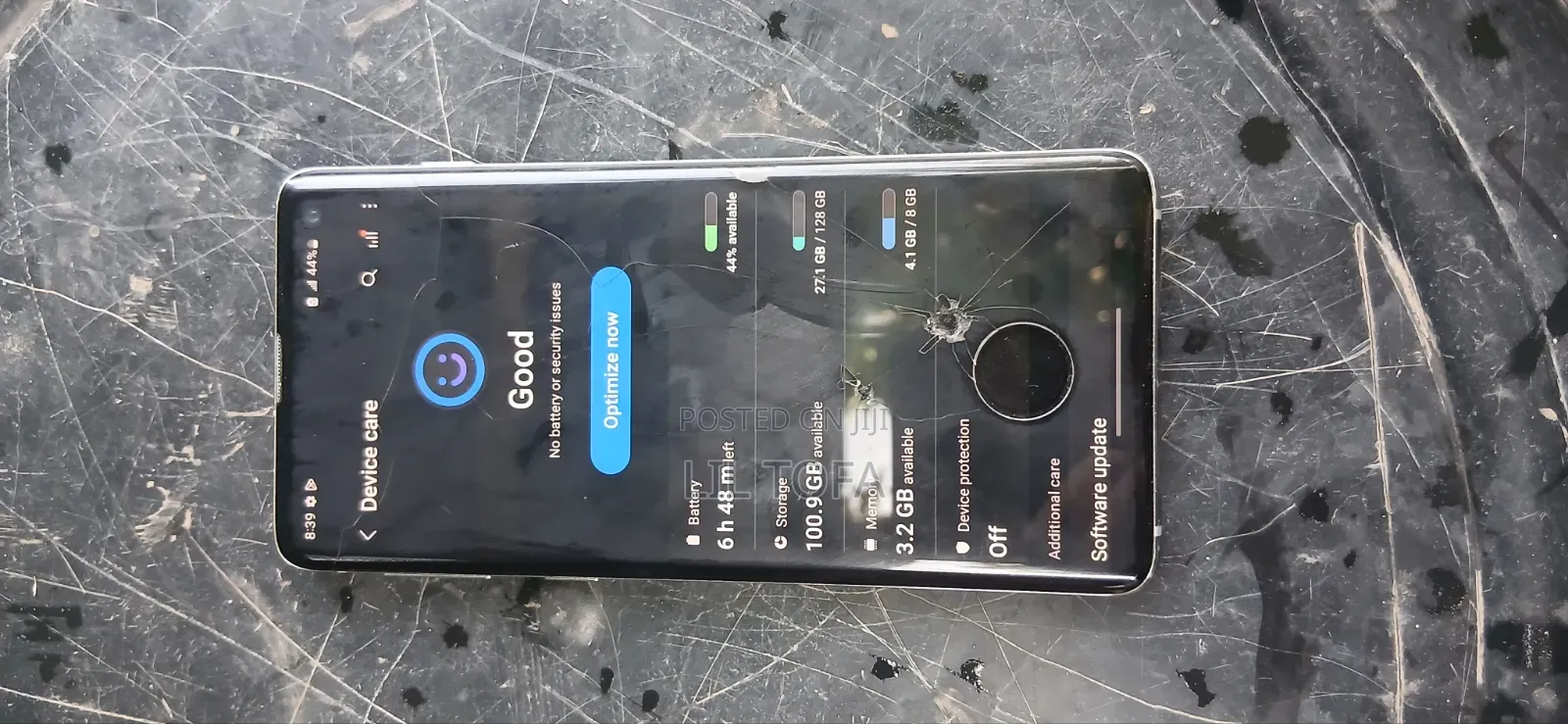 Samsung Galaxy S10 128 GB Blue