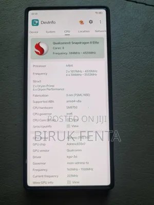 New ZTE nubia Z70 Ultra 256 GB Black
