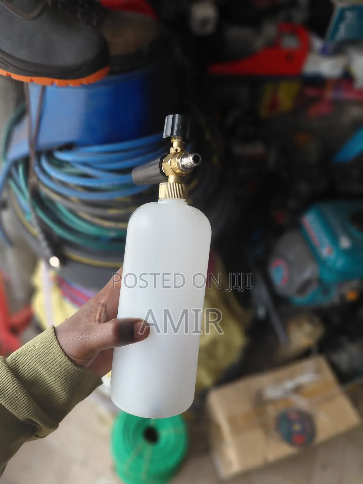 Adjustable Foam Gun / Car Washer Foam Bottle — የመኪና አረፋ ማመንጫ