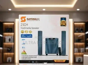 Sayonapps SHT-1253bt 2.1ch Multimedia Speaker System Powerful Sound