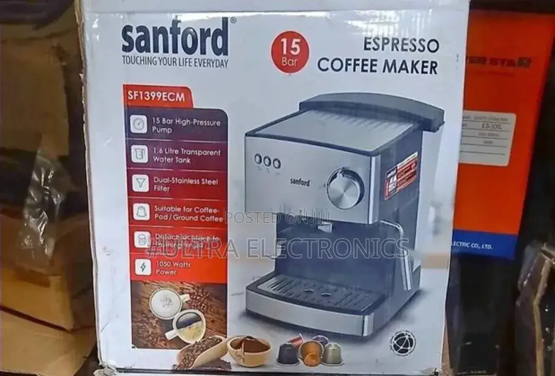 Sanford Sf1399ecm 15-Bar Espresso Coffee Maker