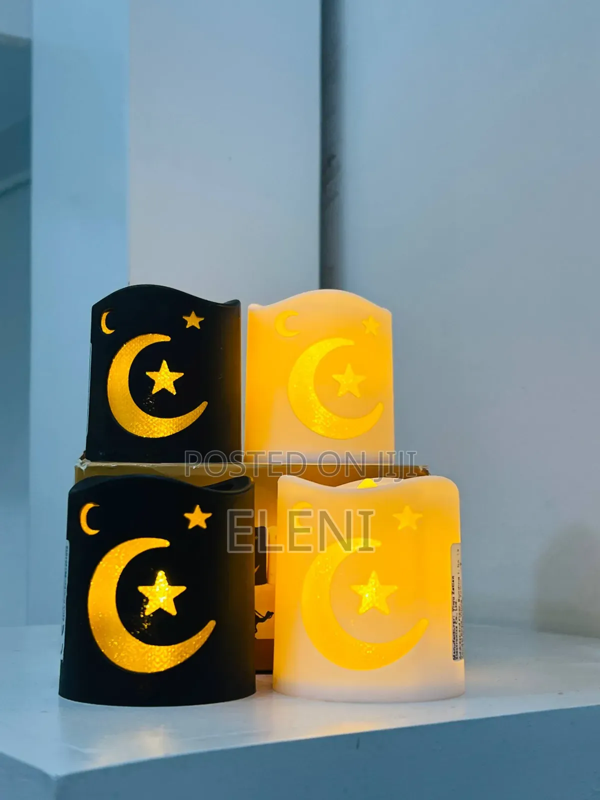 Moon Star LED Flameless Candle