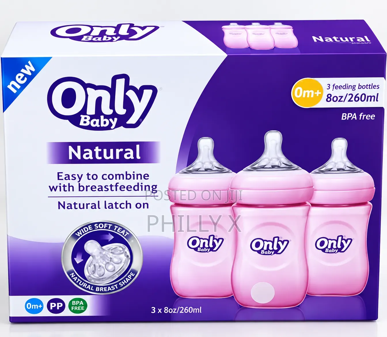 3 Feeding Bottles