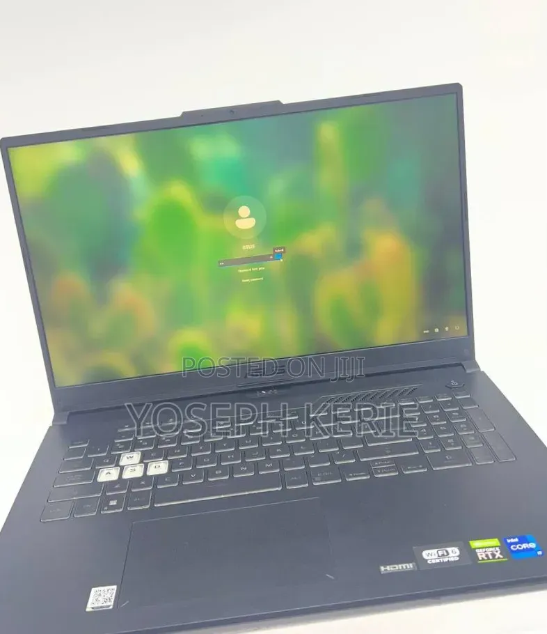 New Laptop Asus TUF Gaming A15 16GB Intel Core i7 SSD 512GB