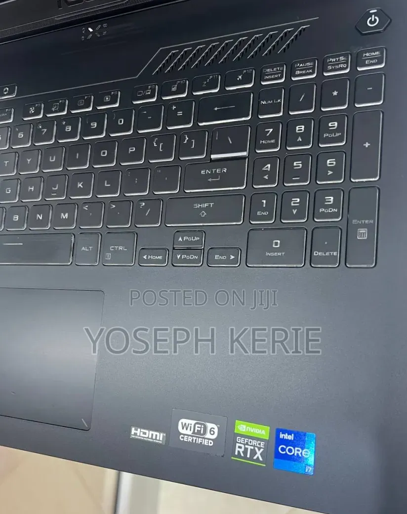 New Laptop Asus TUF Gaming A15 16GB Intel Core i7 SSD 512GB