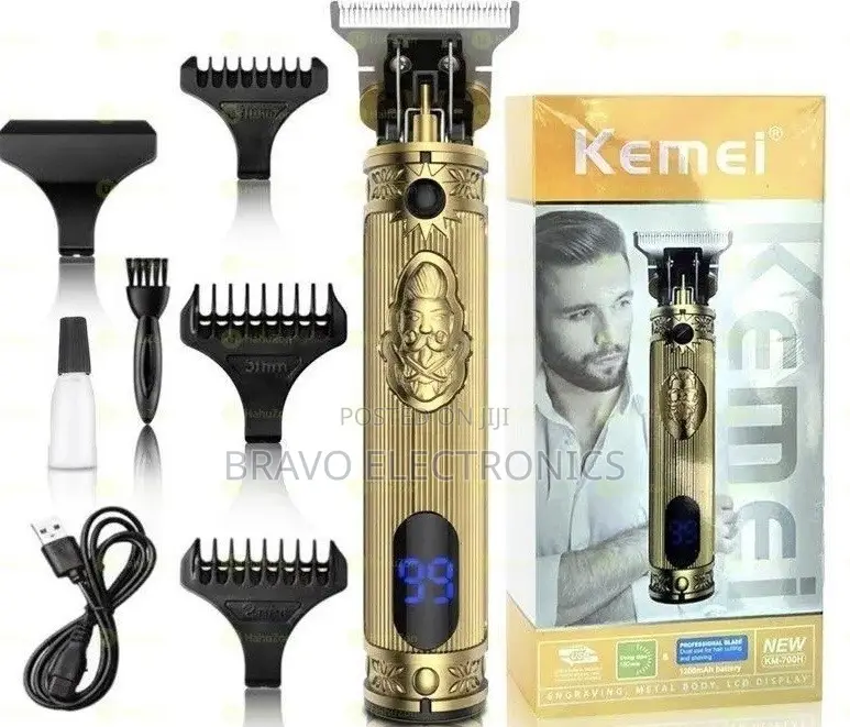 Kemei Professional Hair Clipper (የፀጉር እና የፂም ማስተካከያ