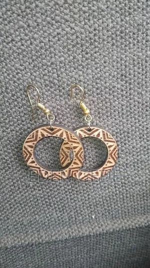Wood Earring
