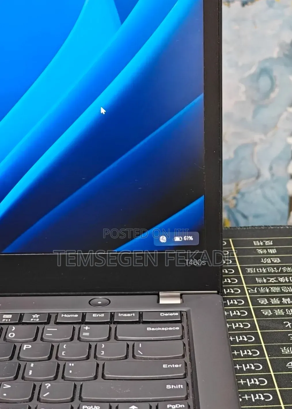 New Laptop Lenovo ThinkPad T480s 8GB Intel Core i7 SSD 256GB