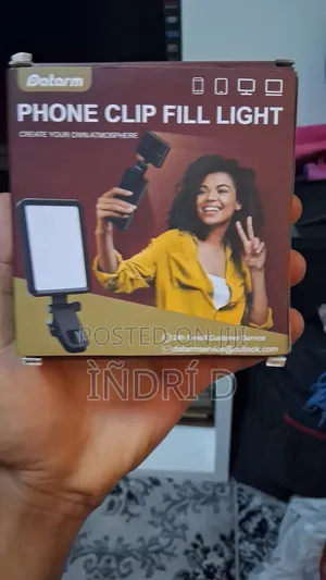 Phone Clip Ring Light