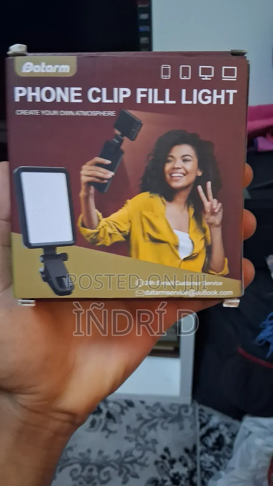 Phone Clip Ring Light