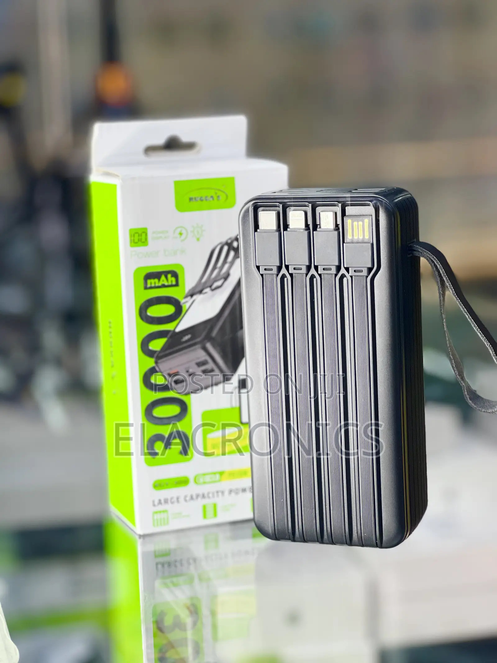 Ruggas 30000mAh Power Bank Fast Charging