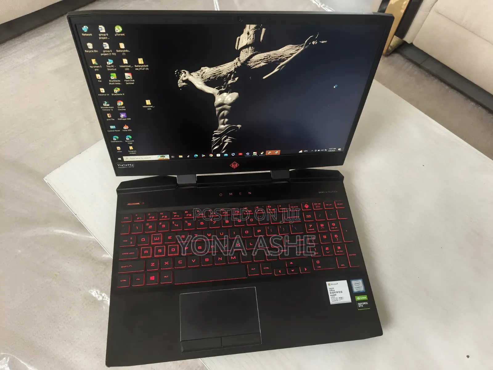 Laptop HP Omen 15t 16GB Intel Core i7 SSD 512GB