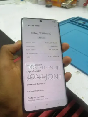New Samsung Galaxy S21 Ultra 5G 256 GB Black