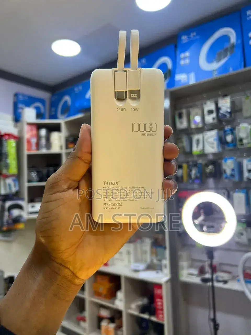 T-Max 10000mAh Fast Charge Power Bank