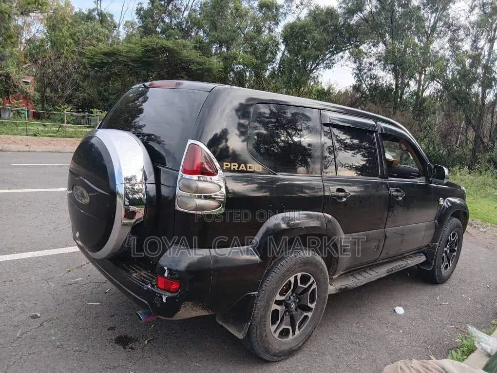 Toyota Land Cruiser Prado 2008 Black