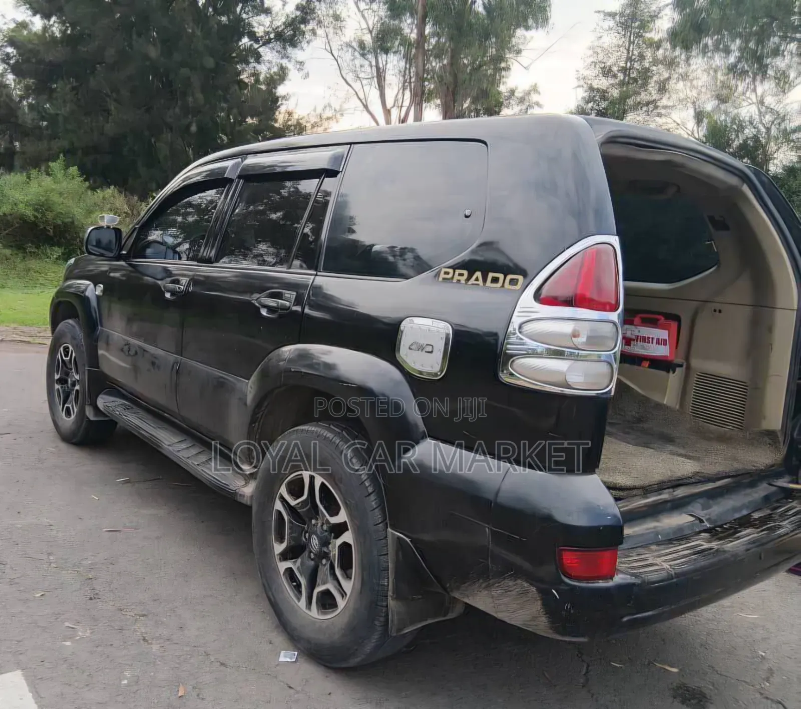 Toyota Land Cruiser Prado 2008 Black
