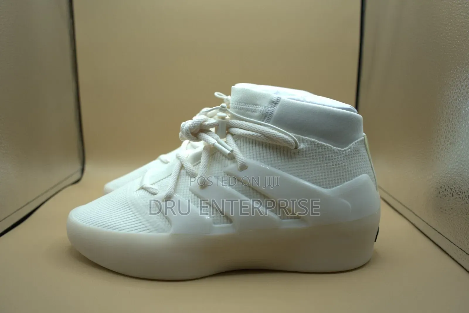Men's Fear of God Athletics X Adidas | Basketball Triple White