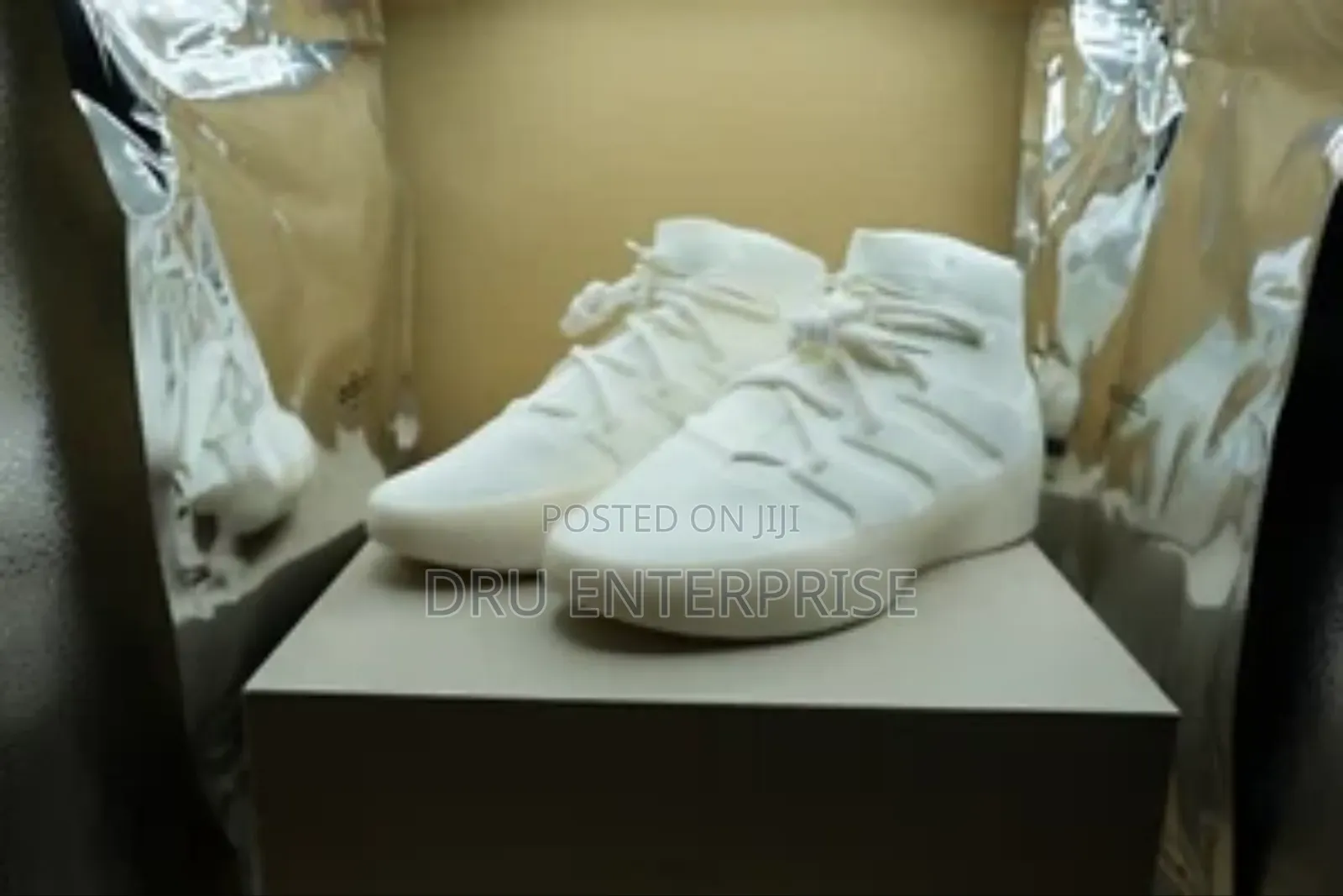 Men's Fear of God Athletics X Adidas | Basketball Triple White