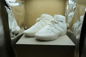Men's Fear of God Athletics X Adidas | Basketball Triple White