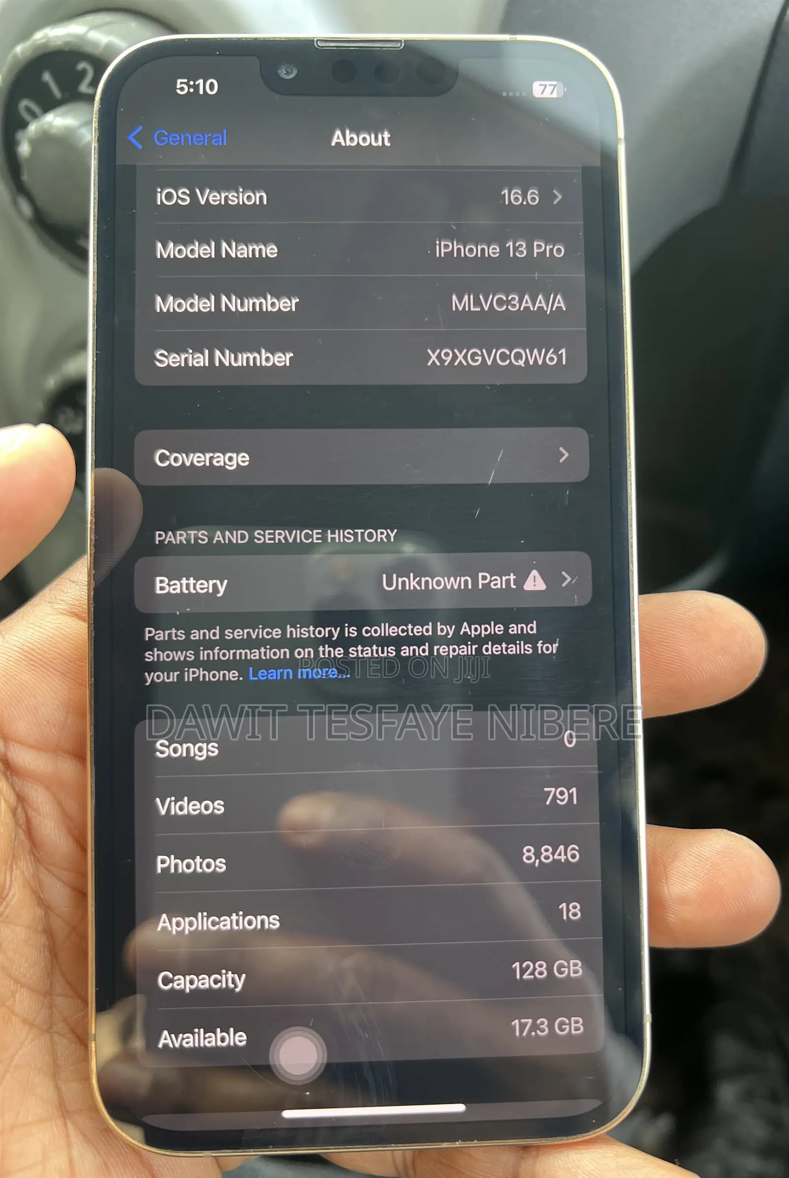 Apple iPhone 13 Pro 128 GB Gold