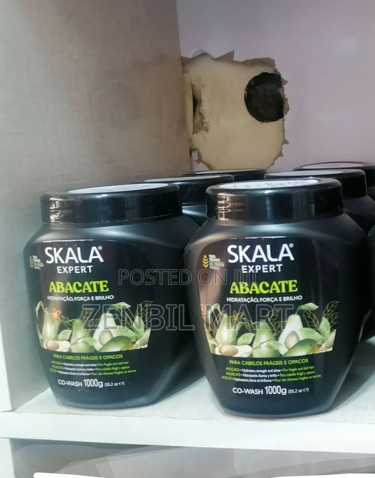 Skala Expert Abacate (Avocado) Treatment Hair Cream - 1000g (1kg)