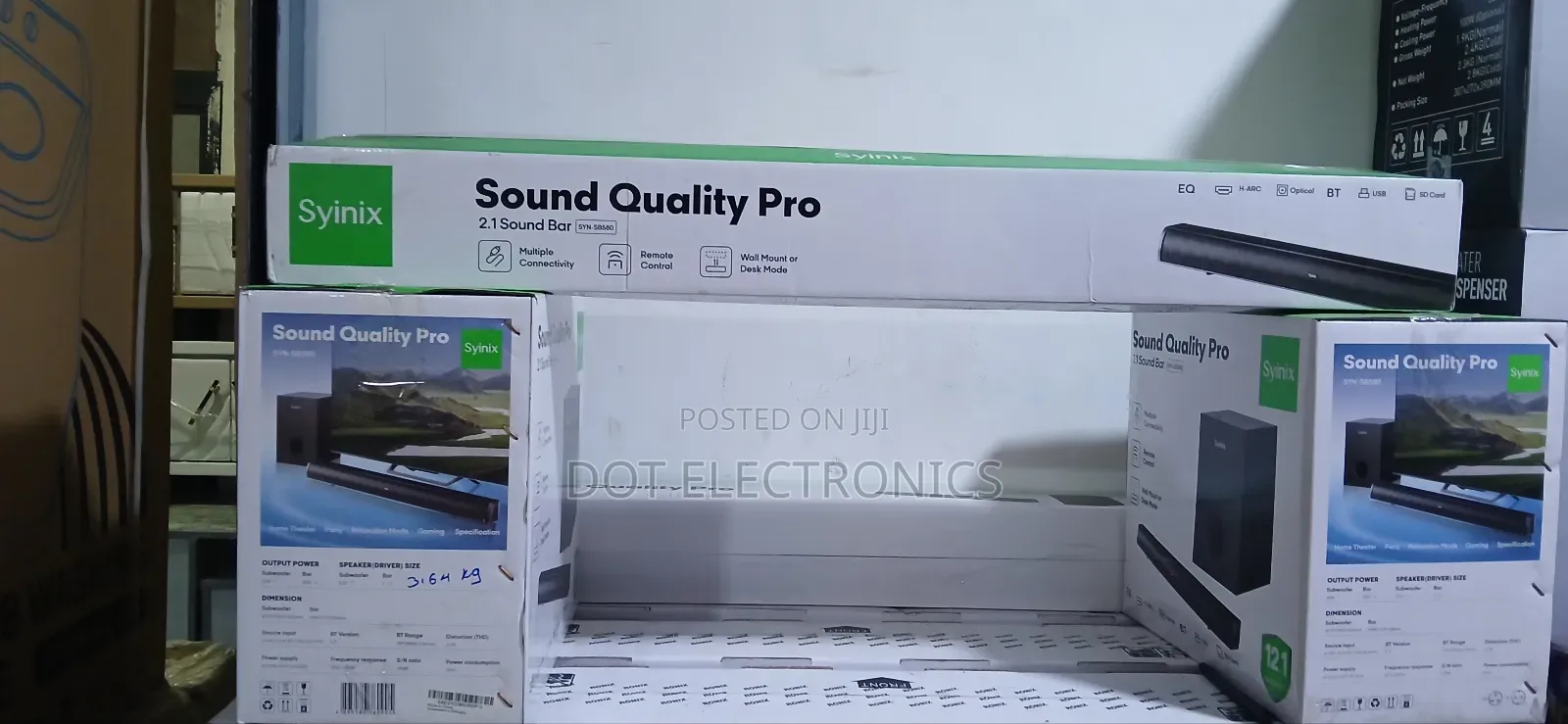 Syinix Sound Quality Pro 2.1 Sound Bar (SYN-SB580)