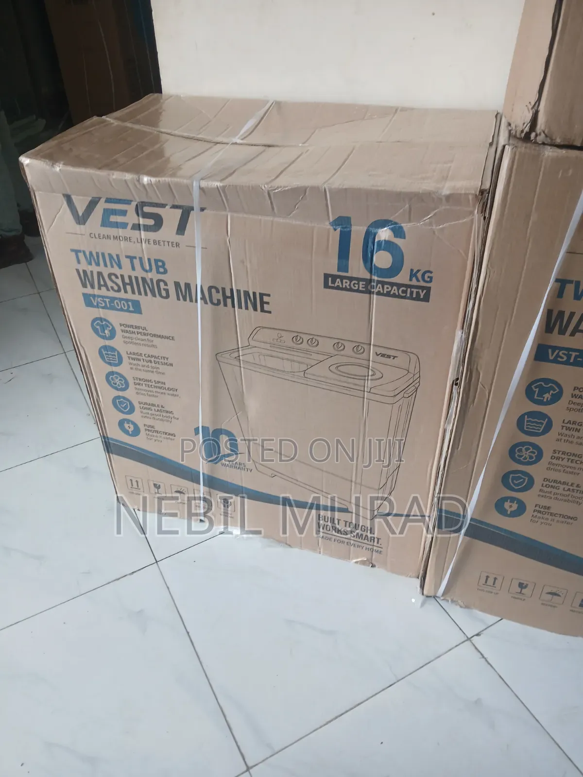 Vest Washing 16kg