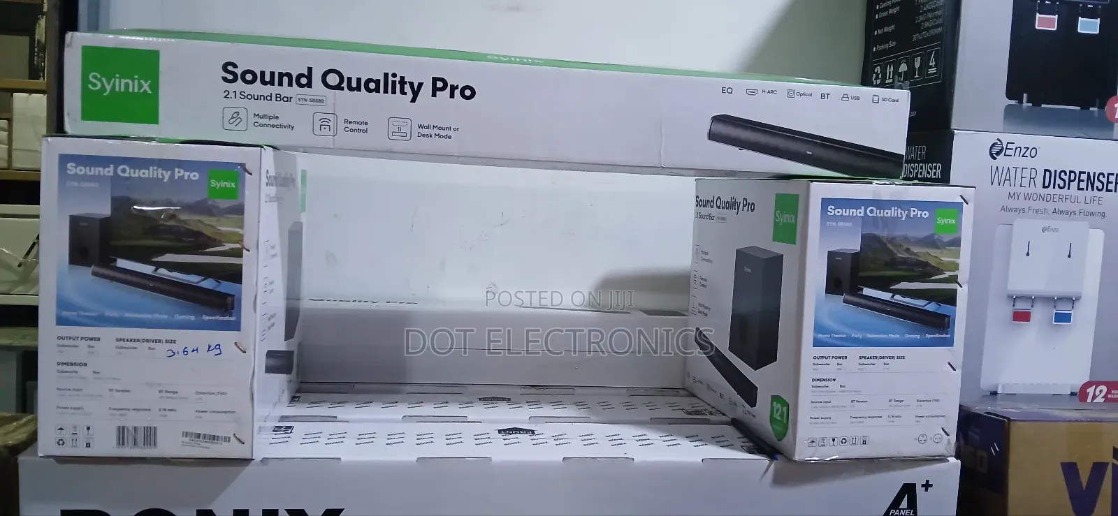 Syinix Sound Quality Pro 2.1 Sound Bar (SYN-SB580)