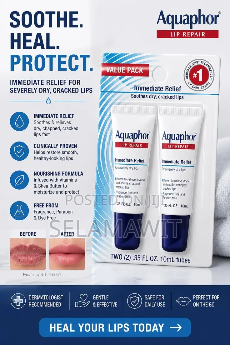 Aquaphor Lip Repair Value Pack