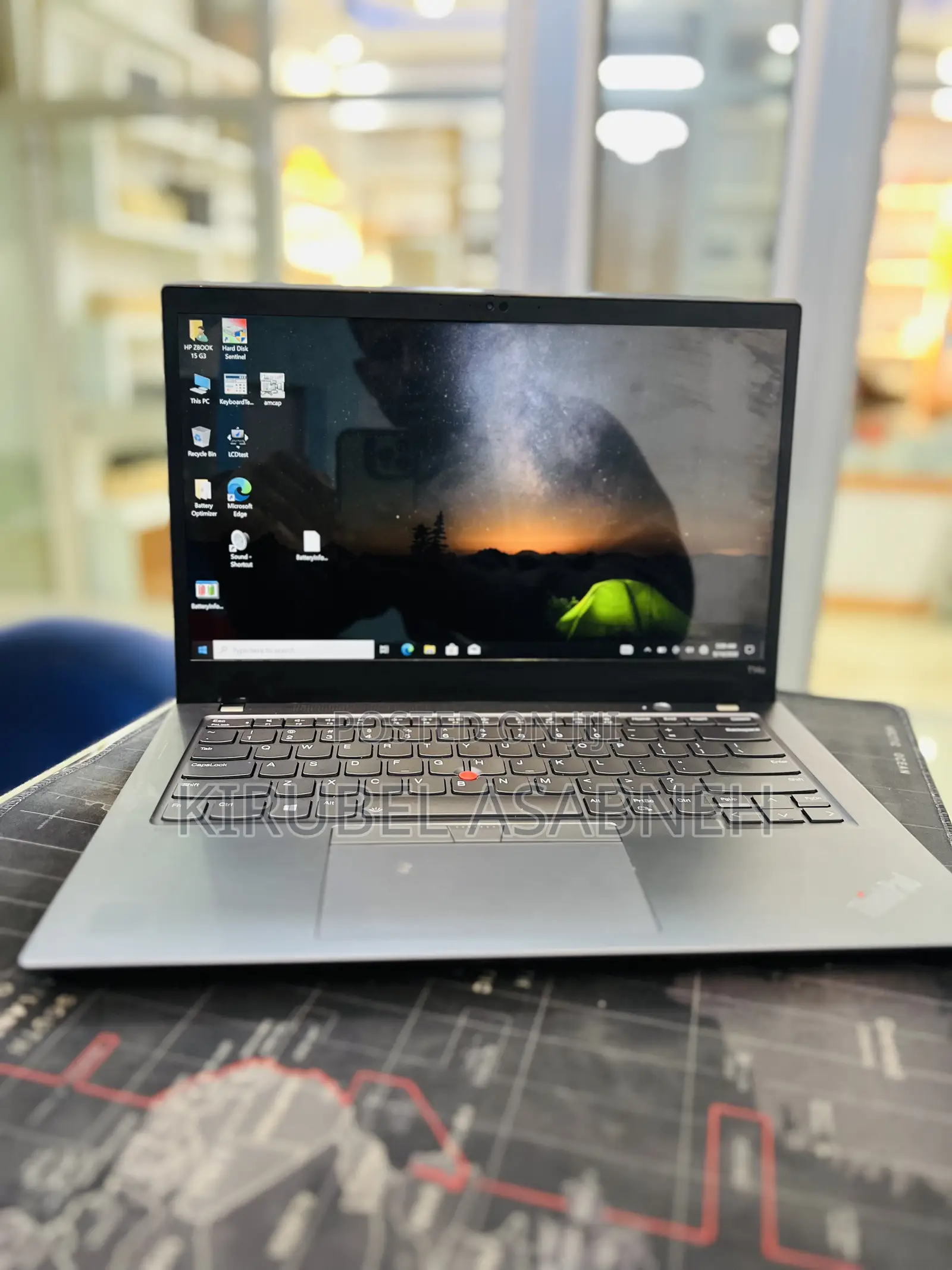 New Laptop Lenovo ThinkPad T14s Gen 2 16GB Intel Core i7 SSD 512GB