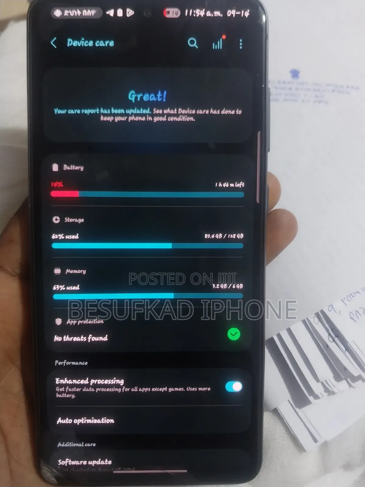 Samsung Galaxy S21 FE 5G 128 GB Black