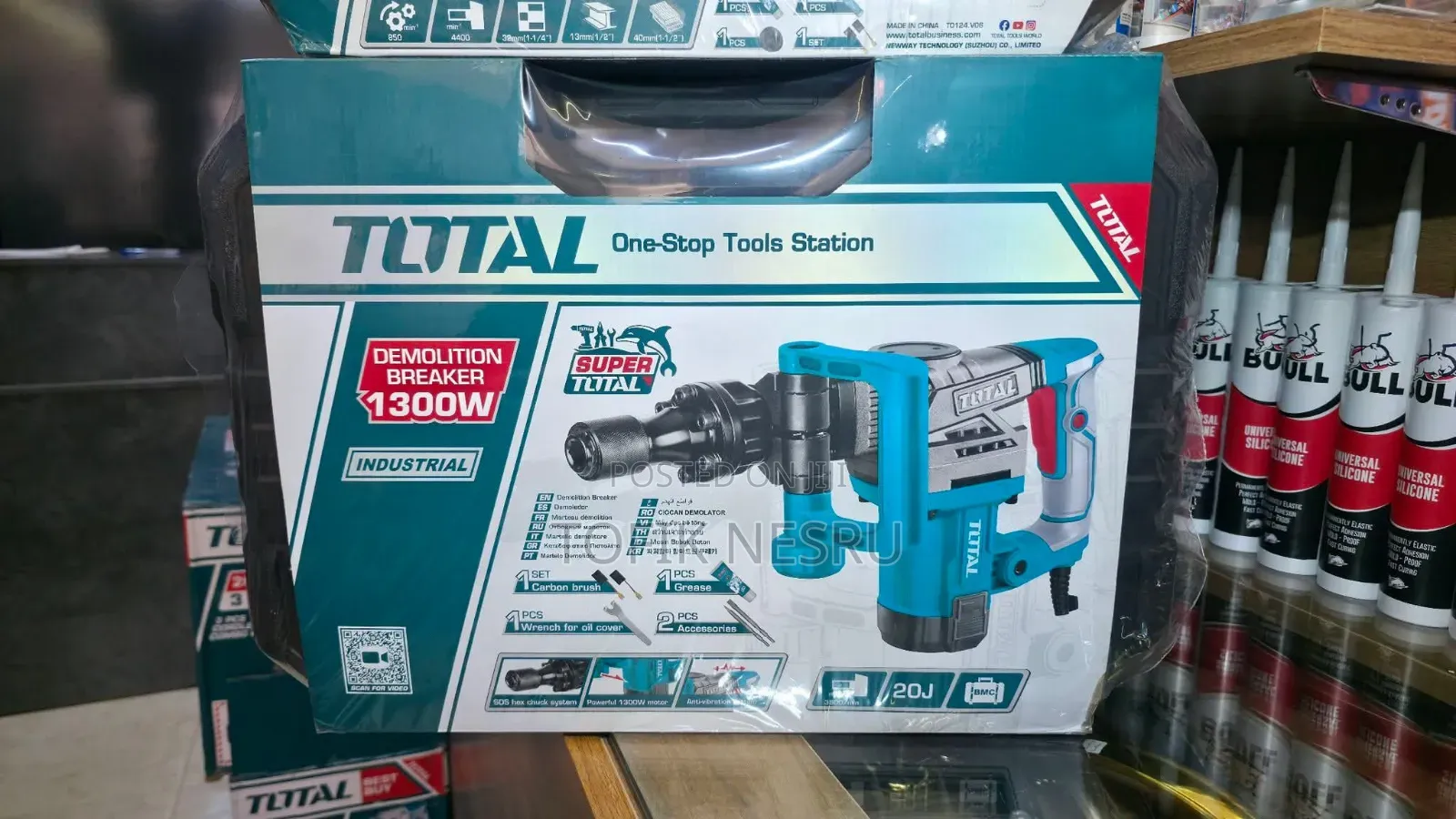 Deamolition Breacker Total Jack Hammer 1300w
