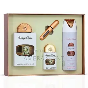 Lattafa Pride Vintage Radio Gift Set