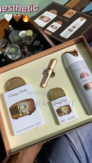 Lattafa Pride Vintage Radio Gift Set