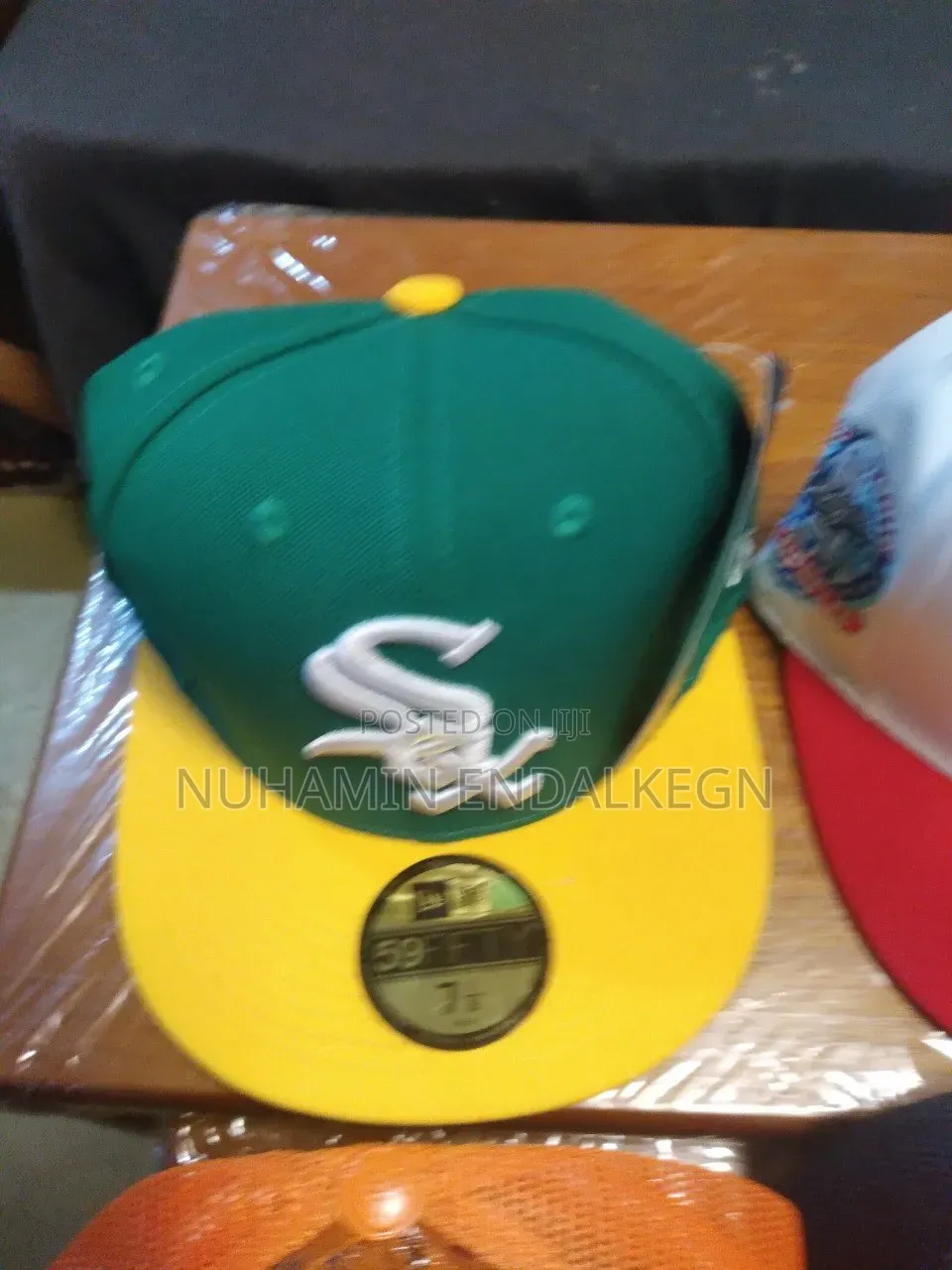Original New Era 59FIFTY Baseball Cap/ኮፍያ