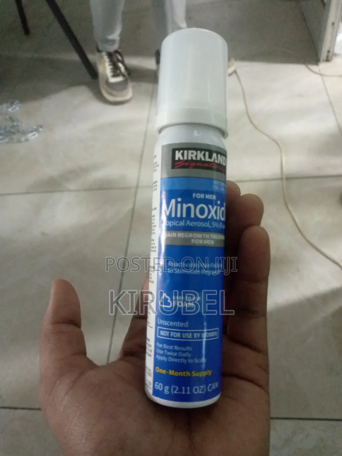 Foam Hair Regrowth Minoxidil ተጠቅመሕ ወንድ ምሰል!