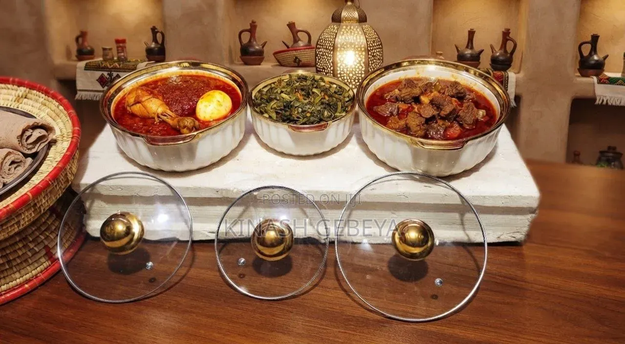 3pcs High Quality Food Serving Pots