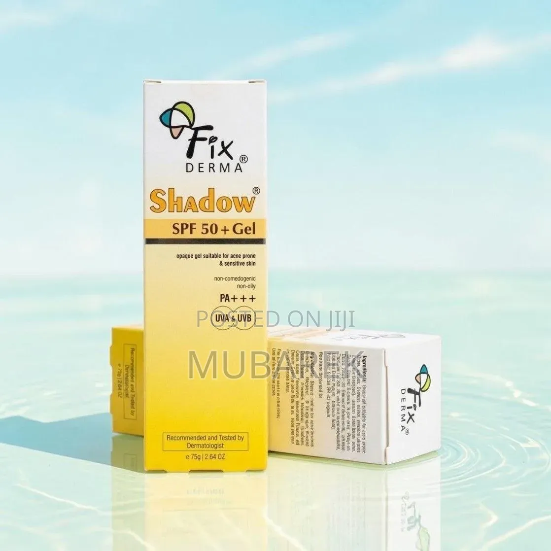 Fixderma Shadow SPF 50+ Gel – Onzichtbare Bescherming Voor De Gezichte