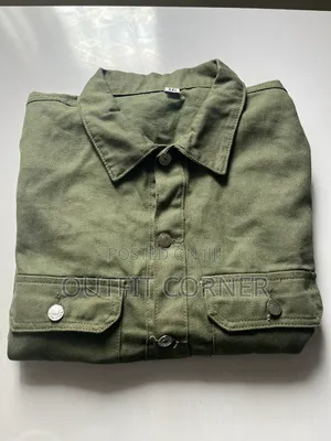 Green Casual Men's Shirt