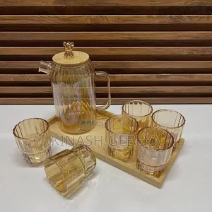 7pcs High Quality Glassware Sets(1.6liter Capacity)