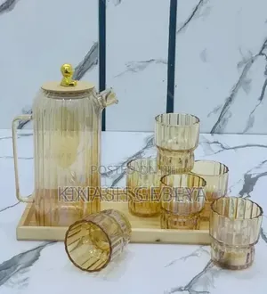 7pcs High Quality Glassware Sets(1.6liter Capacity)