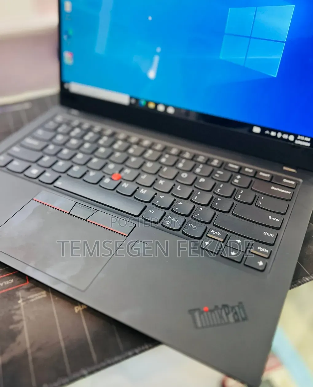 New Laptop Lenovo ThinkPad X1 Carbon 16GB Intel Core i7 SSD 512GB